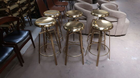 6 stk. barstole 