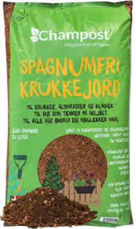 16 stk. Champost Spagnumfri krukkejord à 20L