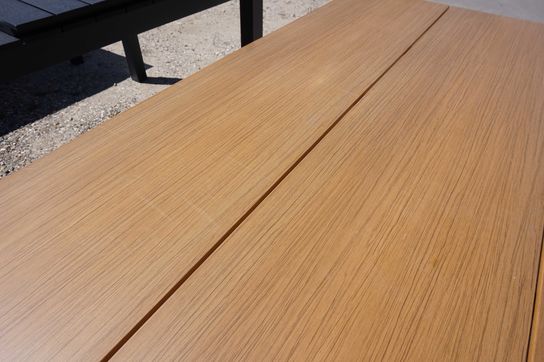 Melville havebord 210x100 cm. Teak look