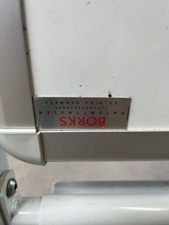 Whiteboard på hjul BORKS