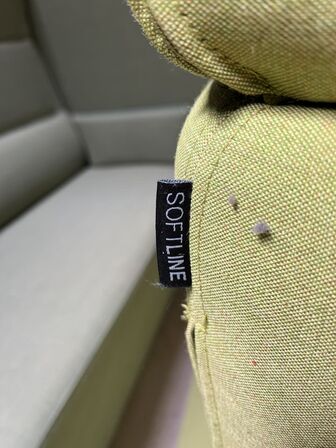 Højrygget sofa SOFTLINE