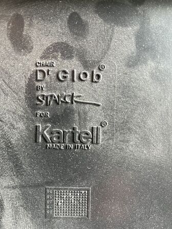 2 stk. stole DR GLOB by STAKCK for KARTELL