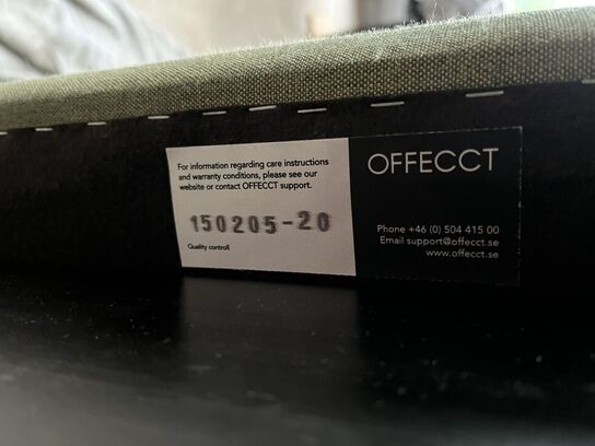 Højrygget sofa OFFECCT