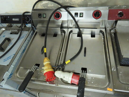 Elektrisk dobbelt  friture, REDFOX
