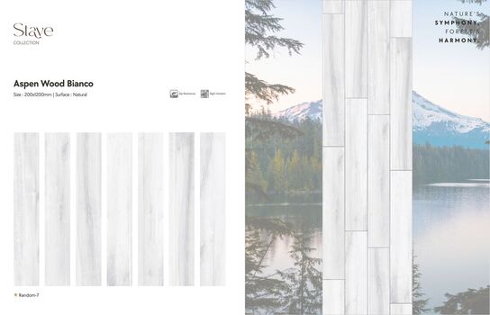 151,20 m2 Porcelænsfliser ASPEN WOOD BIANCO (se beskrivelse)