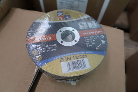 400 pcs. Cutting discs for steel