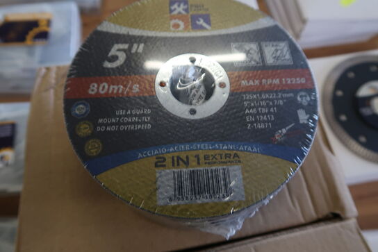 400 pcs. Cutting discs for steel