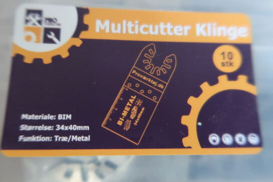 500 pcs. Bi-Metal blades 34mm for multicutter