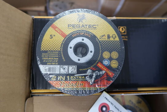 400 pcs. Cutting discs PEGATEC for metal