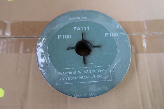 800 pcs. Fiber discs K100