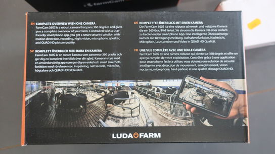 3 stk. overvågningskamera FARMCAM 360S