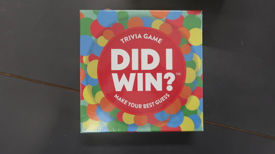 10 stk. spil "Did i Win?" Trivia Game