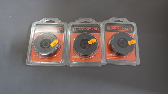 3 stk. trimmesnor BLACK & DECKER