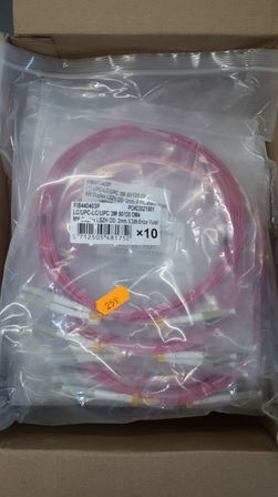 20 stk. fiber optiske kabler LC/LC 50/125 μm OM4 - 3 m