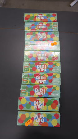 10 stk. spil "Did i Win?" Trivia Game