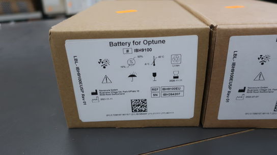 2 stk. batterier til Optune IBH9100