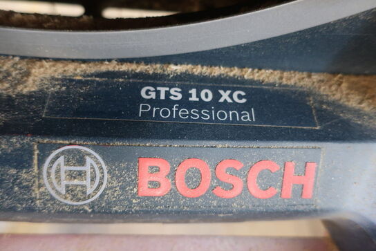 Bordrundsav BOSCH GTS 10 XC med bord