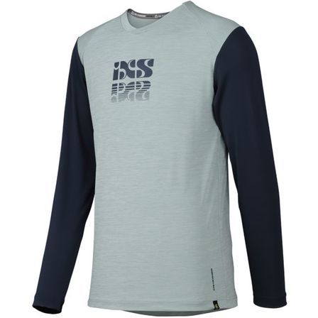 2 stk. iXS Trigger X long sleeve jersey jade-marine XL