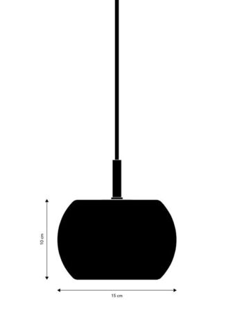 Frandsen bf20 small pendel brushed satin(ubrugt)