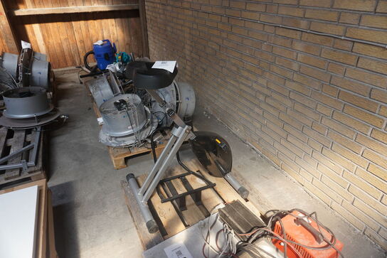 Arbejdslamper + lader mv.