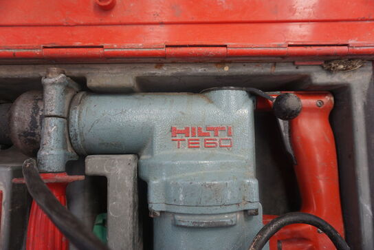 Borehammer, Hilti TE60 + Slibemaskine, Carat