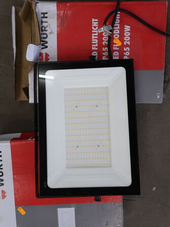 LED Floodlight IP65 200W WURTH (3 stk.)