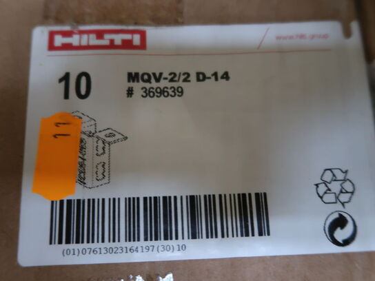 Samlet HILTI Lot - Mellemtungt skinnesystem (MQ)