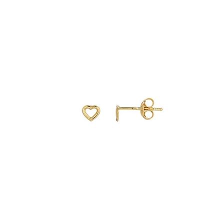 Heart Kids Earring - Str. One Size