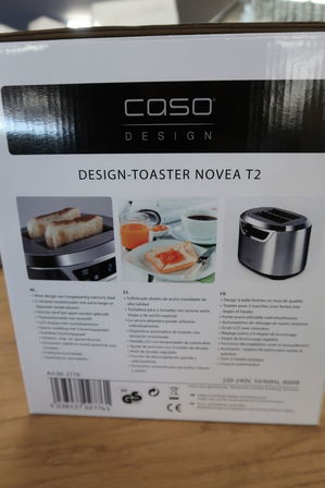 Brødrister CASO DESIGN Novea T2