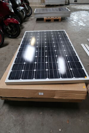 5 stk. Solpaneler BLD SOLAR Europe 266 watt