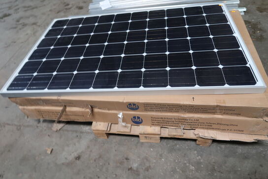 5 stk. Solpaneler BLD SOLAR Europe 266 watt