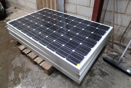 6 stk. Solpaneler BLD SOLAR Europe 266 watt