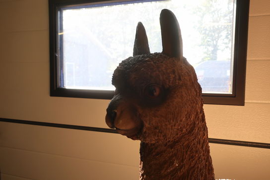 Stående alpaca H78 cm. 