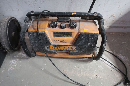 Arbejdsradio DEWALT 