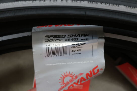 10 stk. dæk CHAOYANG Speed Shark 700x25c & 700x28c