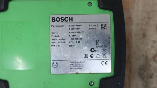 Selvdiagnoseapparat BOSCH KTS 560 (Oplyst defekt)