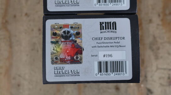 2 stk. pedaler KMA Chief Disruptor