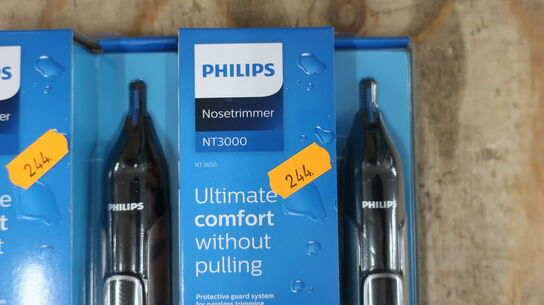 2 stk. næsetrimmere PHILIPS NT3000