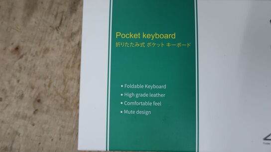 Foldbart keyboard