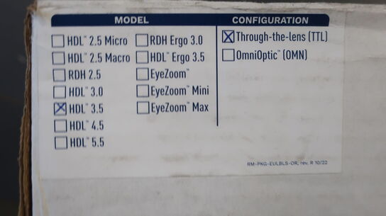 Tandlægebriller ORASCOPTIC HDL 3.5-Through-the-lens