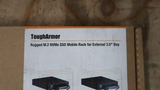 Kabinet til M.2 NVMe SSD ICYDOCK Tough Armor