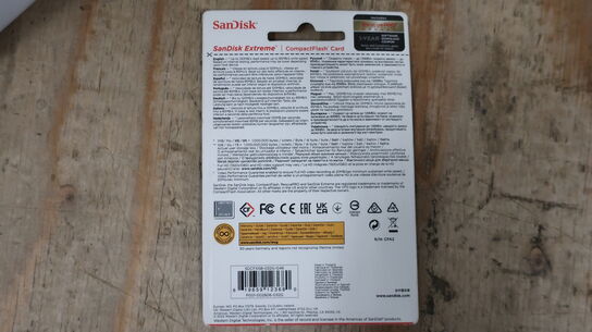 40 stk. CompactFlash Card SANDISK EXTREME 32GB-120MB/s