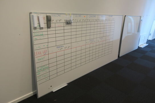 2 stk. whiteboards