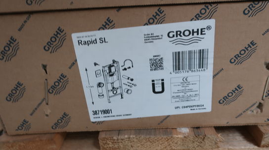 4 stk. indbygningscisterner GROHE Rapid SL