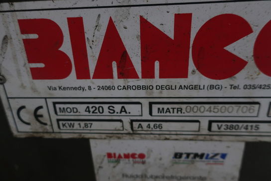 Båndsav BIANCO 420 S.A.