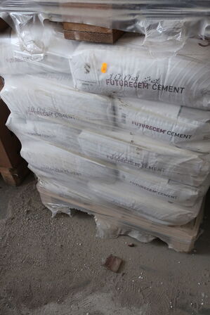 Palle med AALBORG PORTLAND Futurecem Cement 42x25 kg.