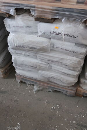 Palle med AALBORG PORTLAND Futurecem Cement 42x25 kg.