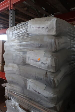 Palle med AALBORG PORTLAND Futurecem Cement 42x25 kg.