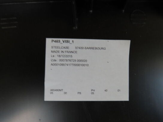 Konferencebord med 10 stk. stole