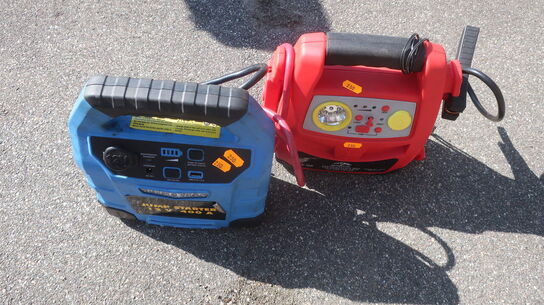 2 stk. jumpstarter